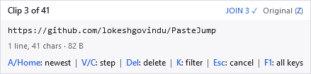 The overlay showing JOIN 3 with a tick