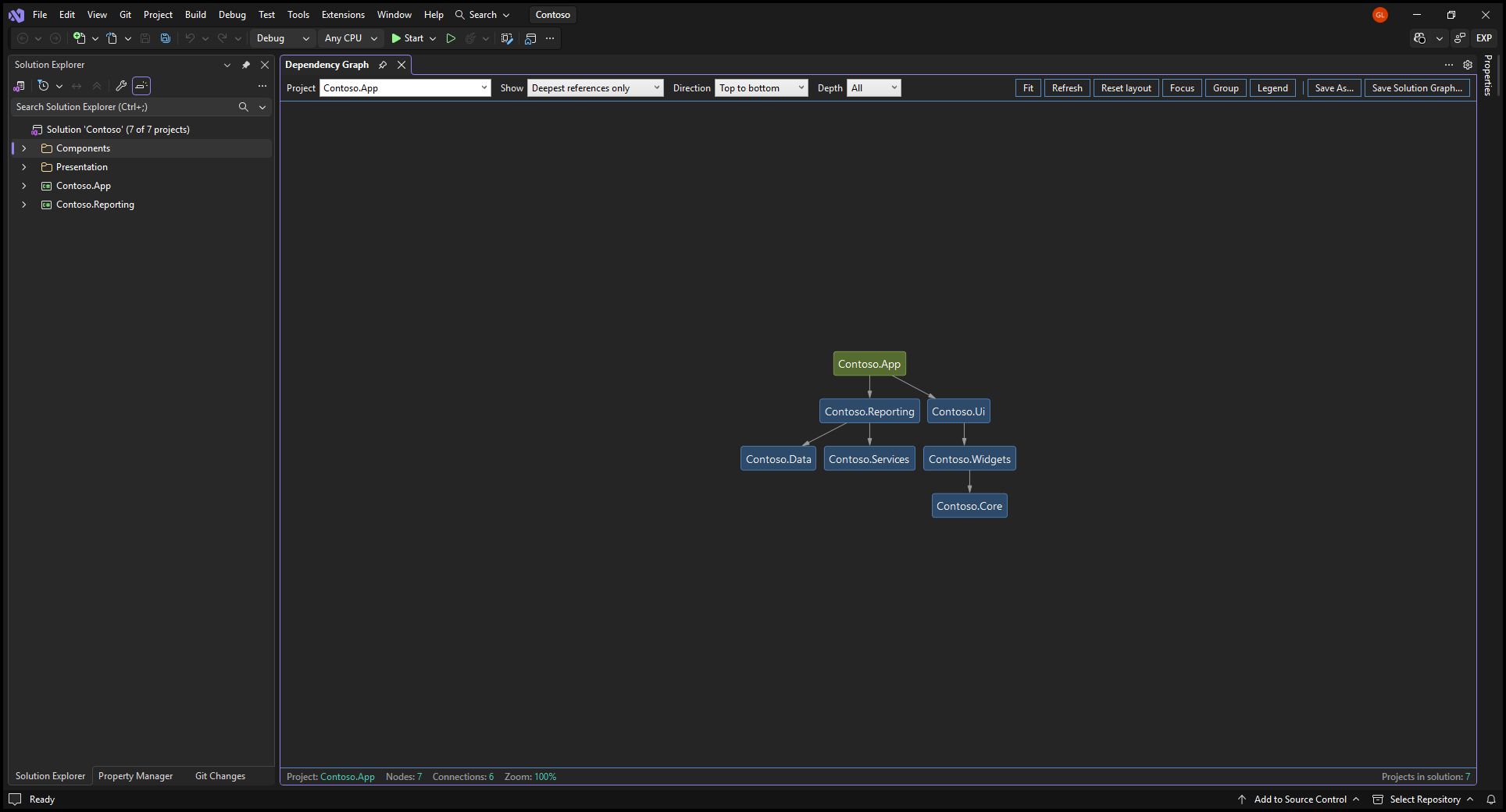 The tool window